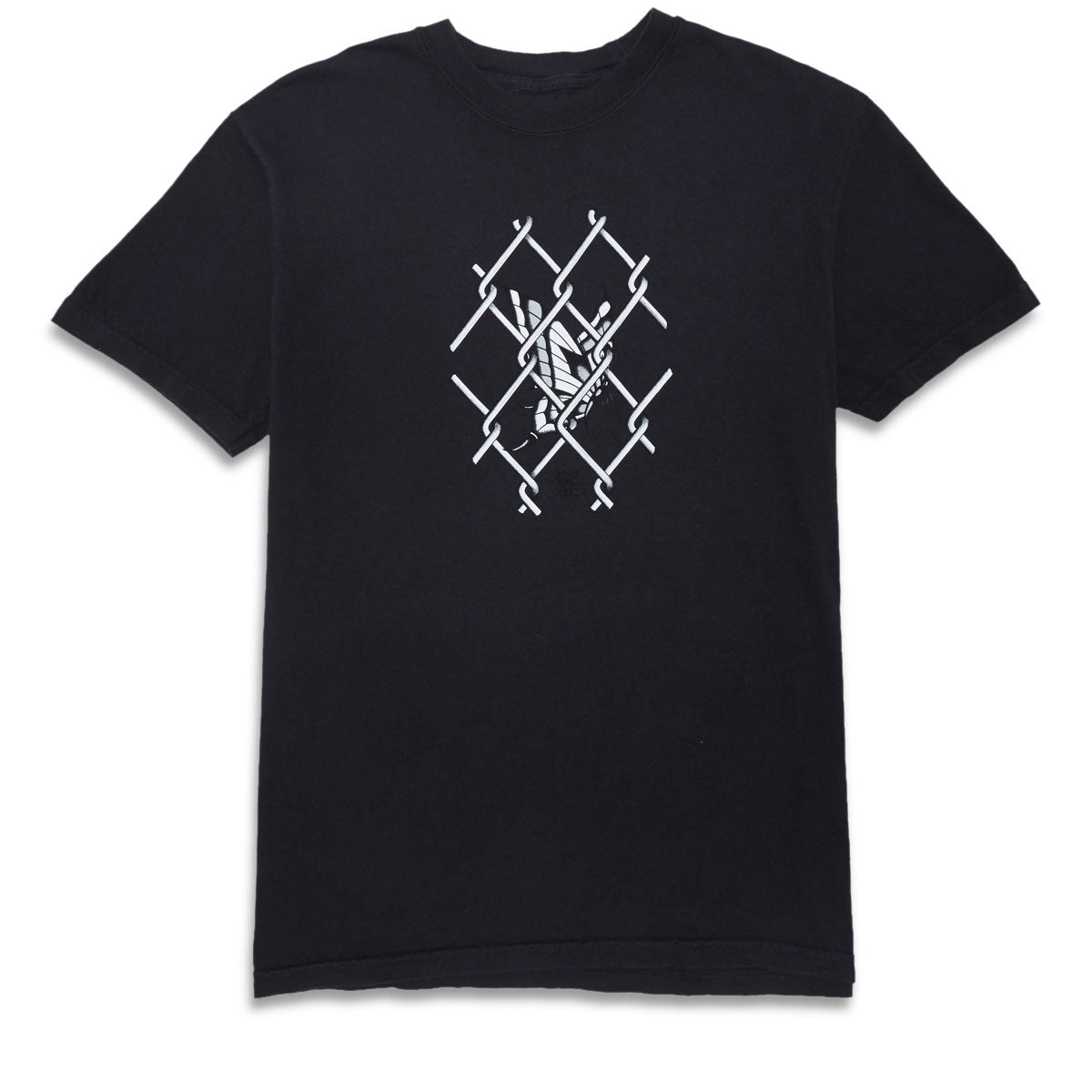 Real Outsider T-Shirt - Garment Dye Black image 1