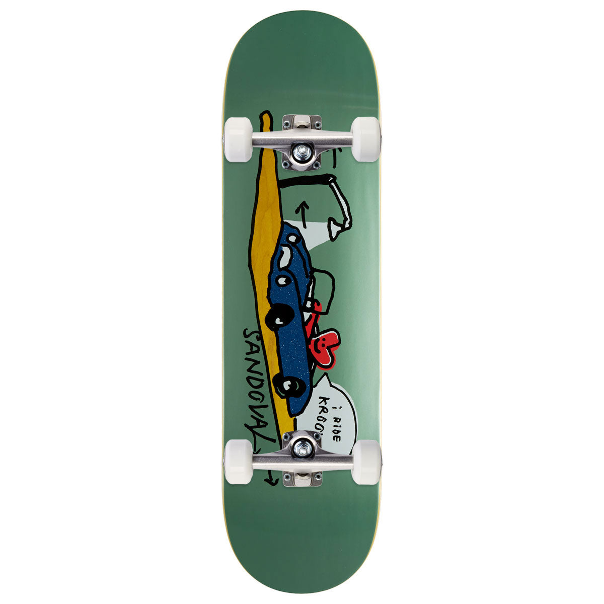 Krooked Sandoval I Ride Skateboard Complete - 8.62