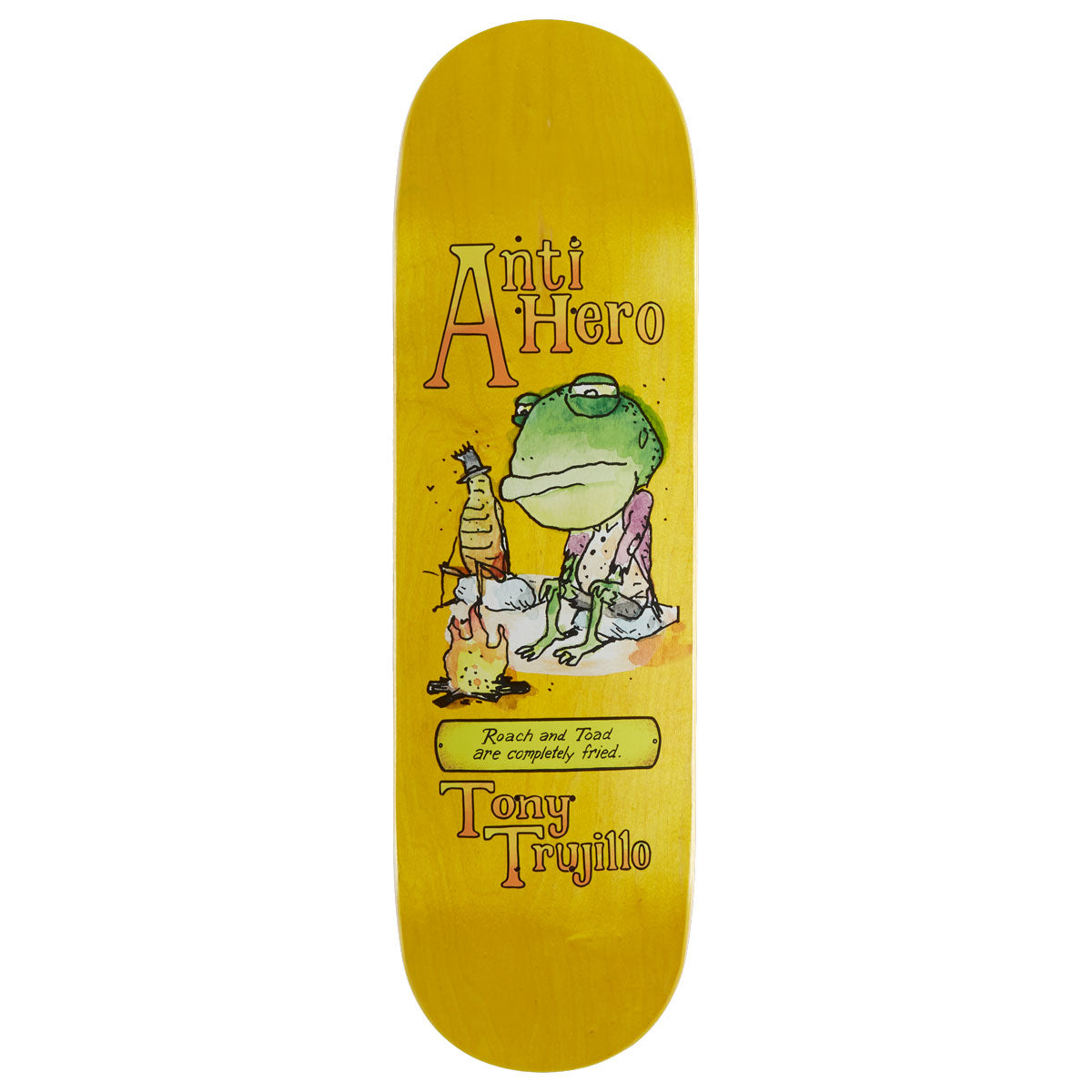 Anti-Hero Trujillo Roach And Toad Skateboard Deck - 9.00