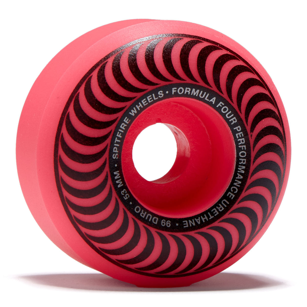 Spitfire F4 99d Classics Skateboard Wheels - Neon Pink - 53mm image 1