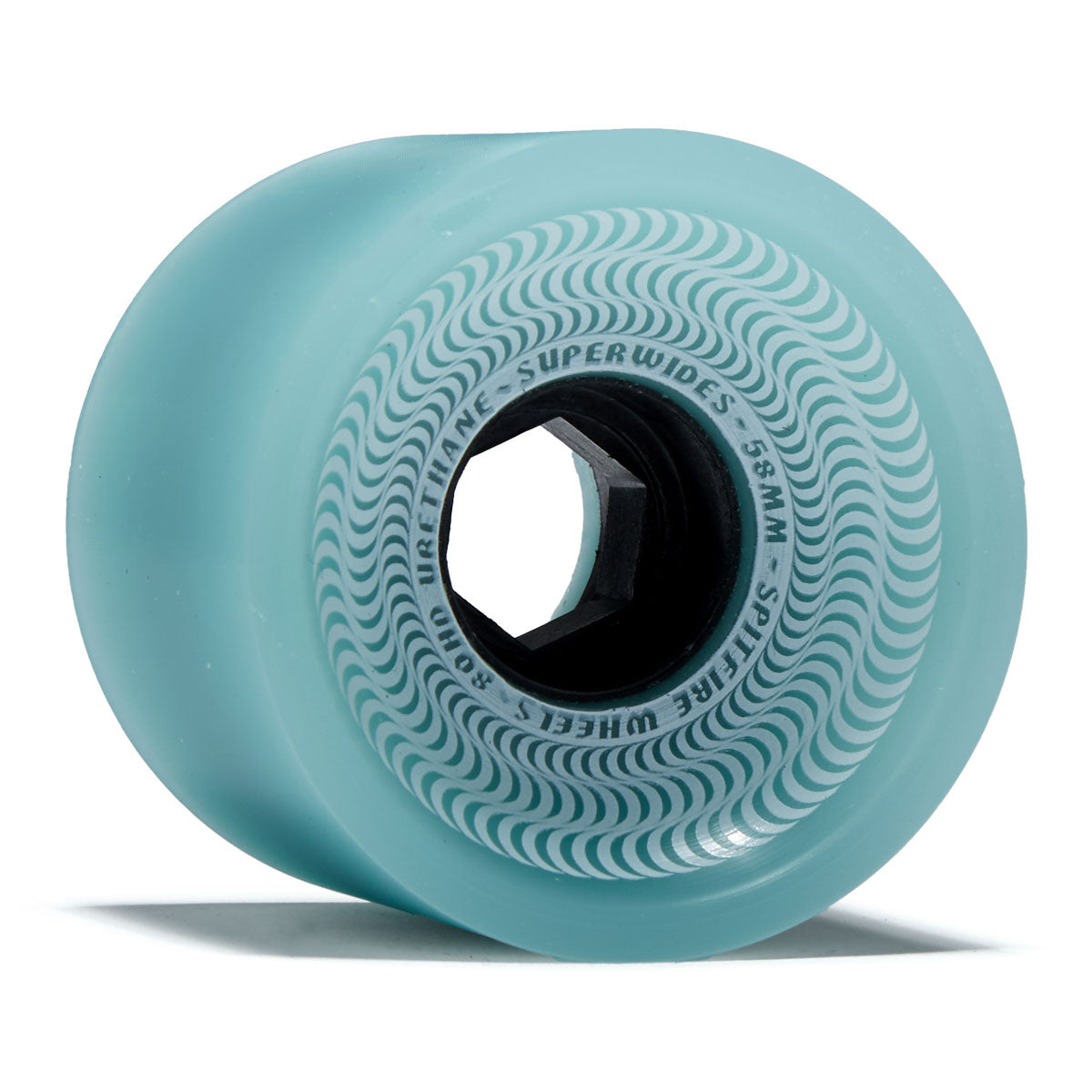 Spitfire 80HD Superwides Skateboard Wheels - Seafoam Blue - 58mm image 1