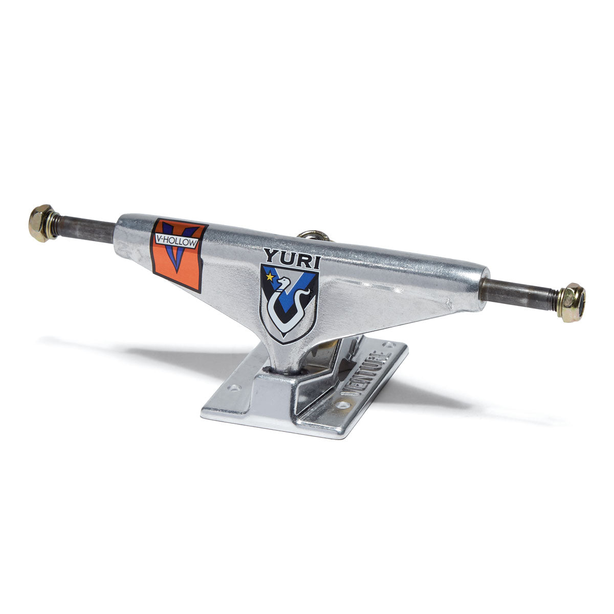 Venture V-Hollow Yuri Facchini Skateboard Trucks - Polished - 5.2 Hi image 1