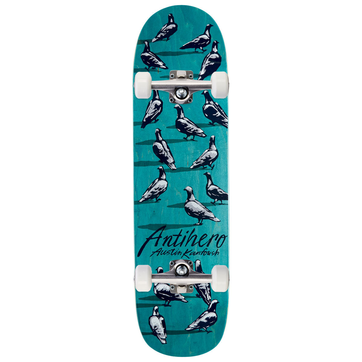 Anti-Hero Kanfoush Dawn Of The Pigeon Skateboard Complete - 8.55