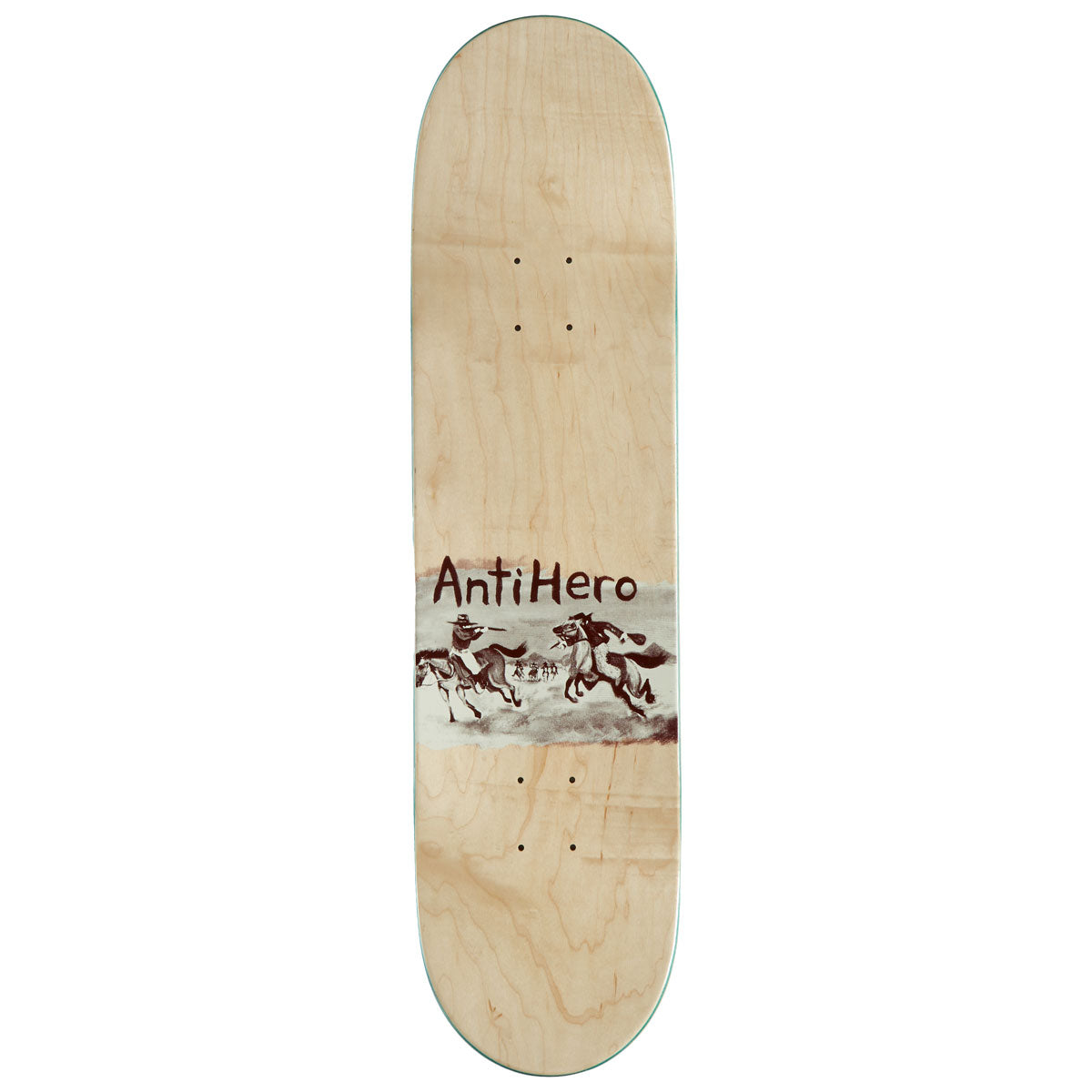 Anti-Hero Raney Old West Skateboard Deck - Brown - 8.40
