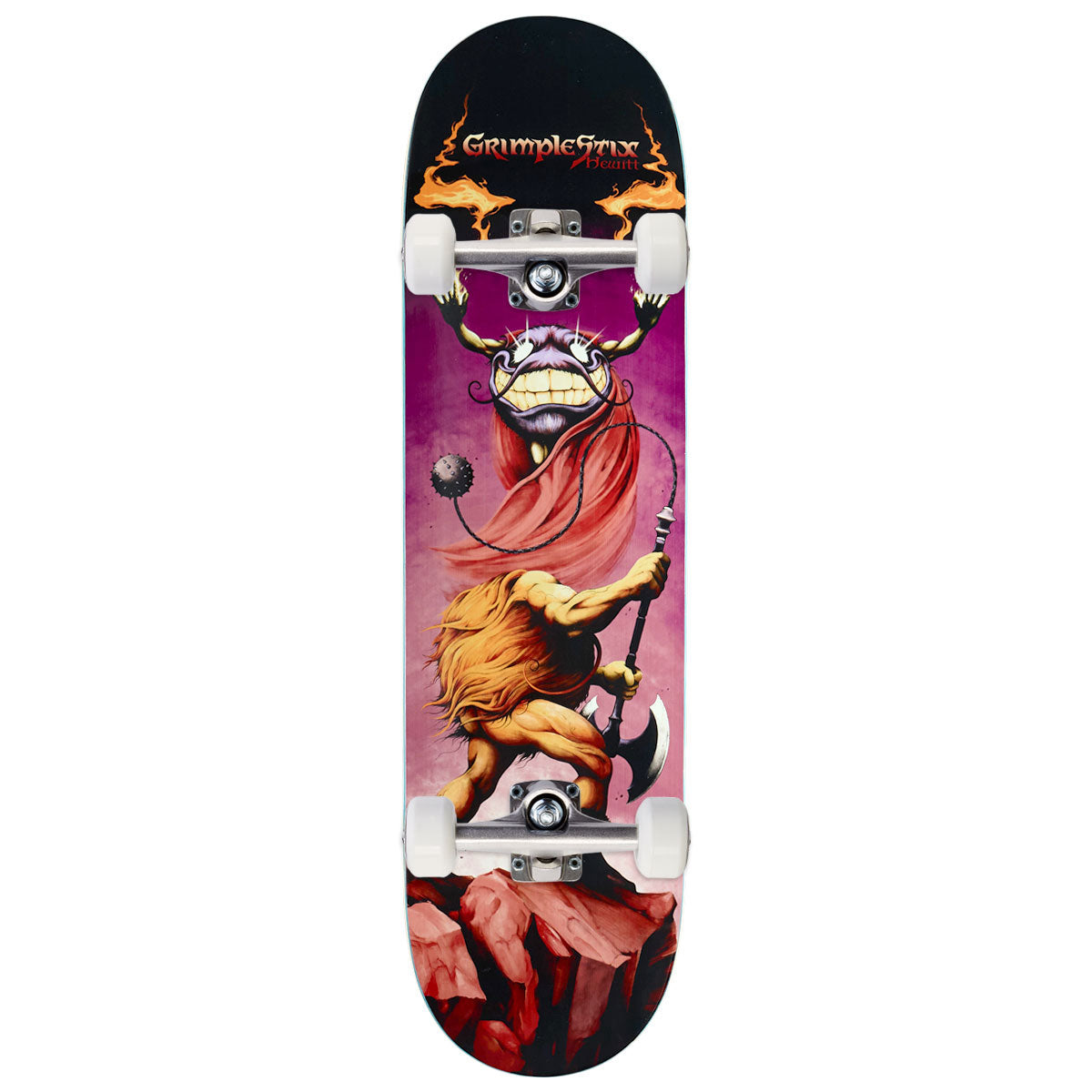 Anti-Hero Grimplestix Barbarians Hewitt Skateboard Complete - 8.50