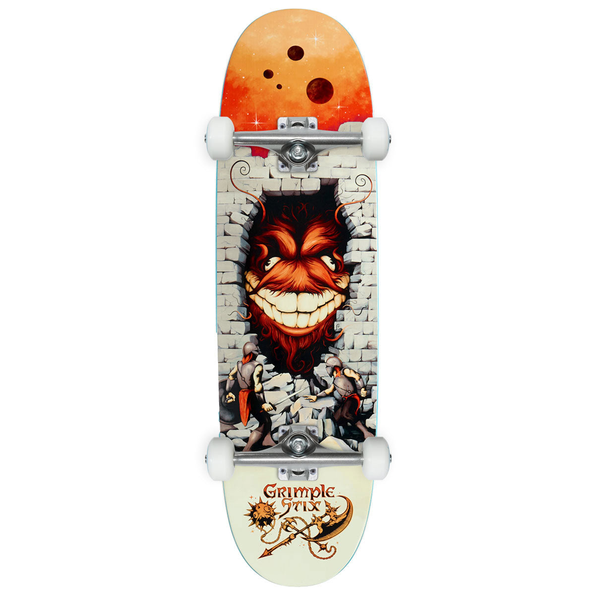 Anti-Hero Grimplestix Barbarians Team Skateboard Complete - 8.75