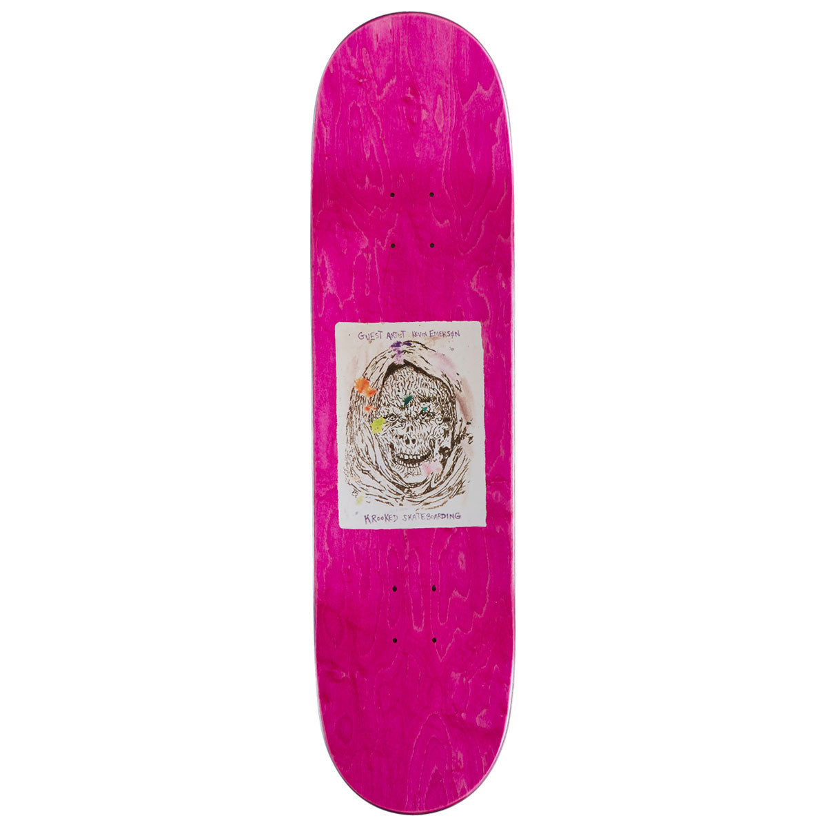 Krooked Kevin Emerson Guest Artist Skateboard Deck - 8.50