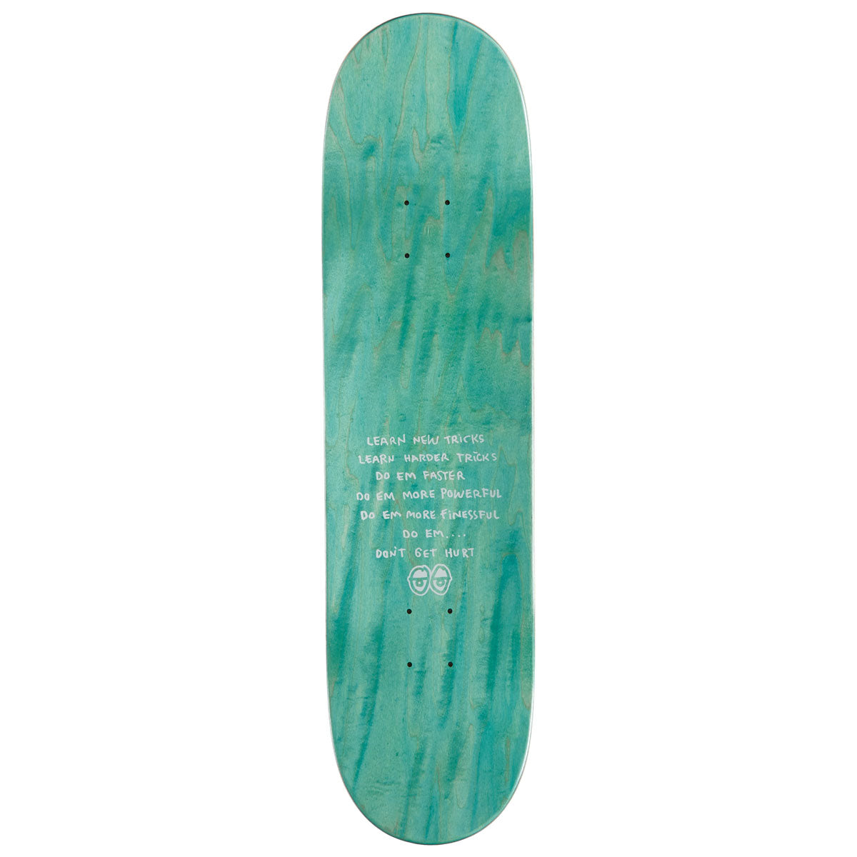 Krooked Una Star Vest Skateboard Deck - Black - 8.50