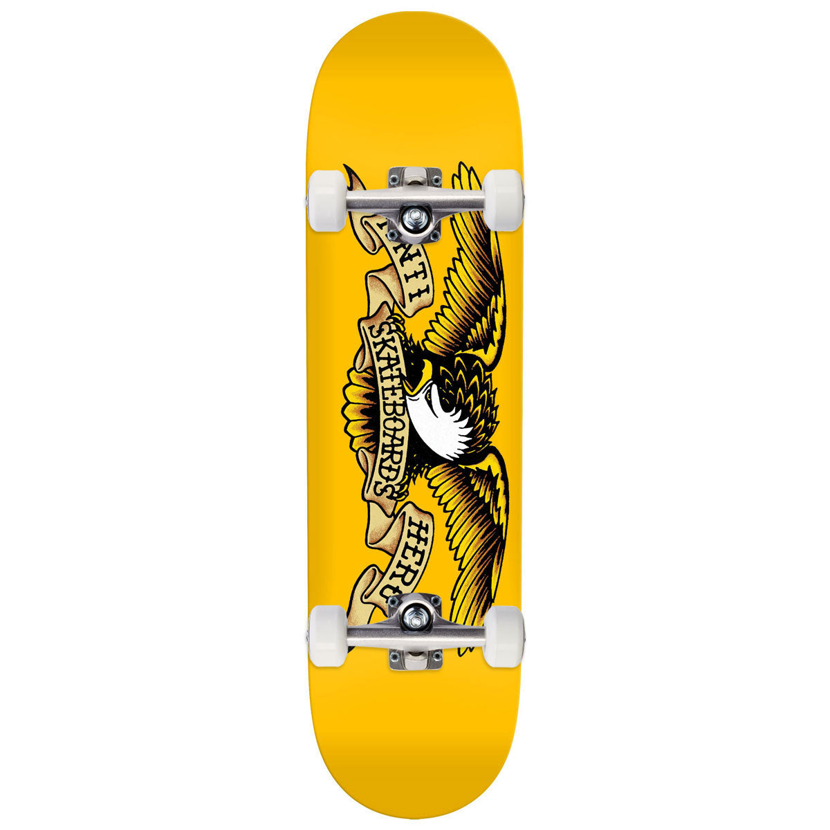 Anti-Hero DBX Eagle Skateboard Complete - Yellow - 8.25