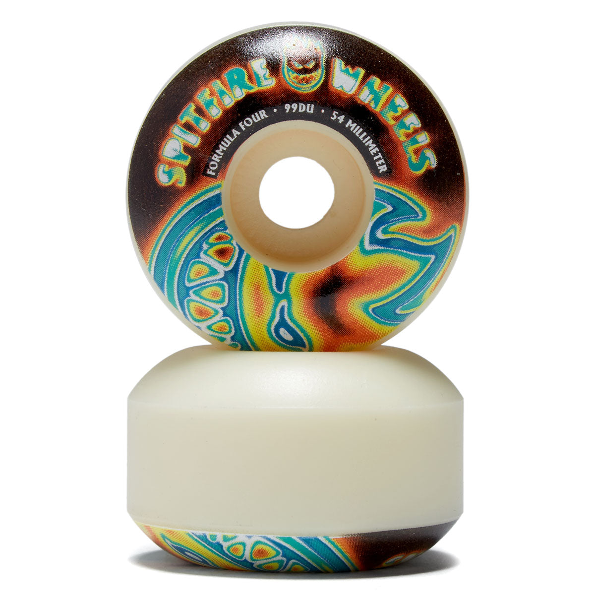Spitfire F4 99 Radiocative Bighead Skateboard Wheels - Natural - 54mm image 2
