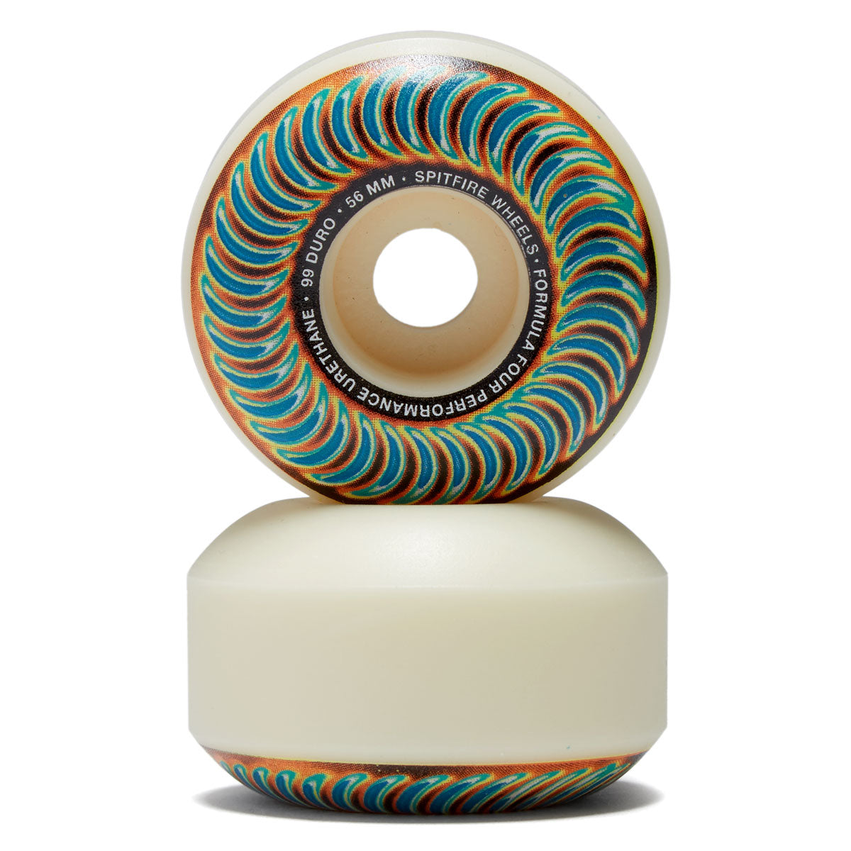 Spitfire F4 99 Radiocative Classic Skateboard Wheels - Natural - 56mm image 2