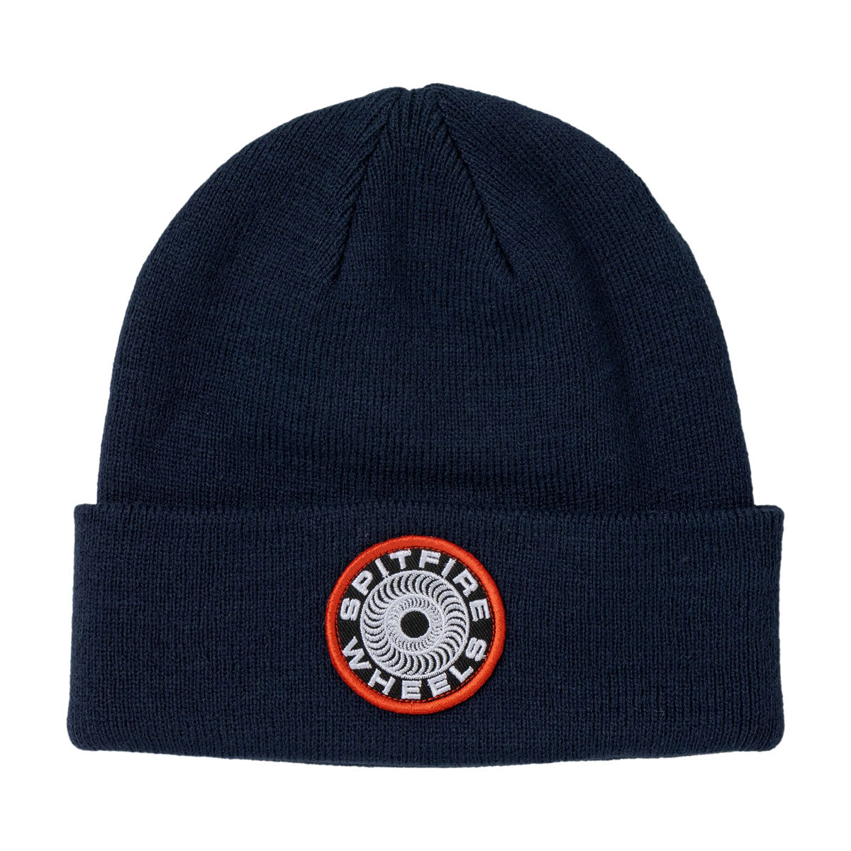 Spitfire Classic '87 Swirl Patch Beanie - Navy/Black/Red image 1