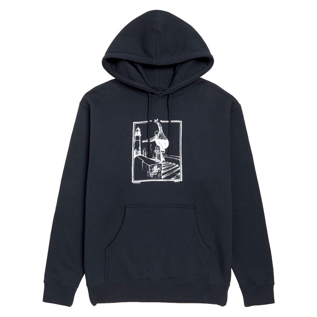 Anti-Hero BA Lance Hoodie - Navy/White image 1