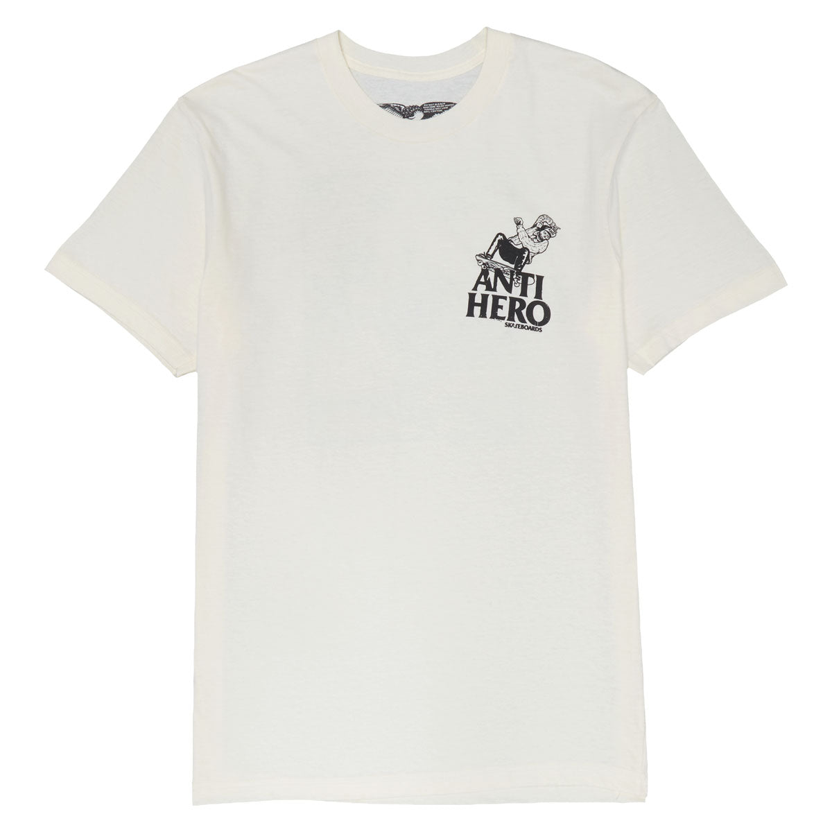 Anti-Hero Hewitt Lance T-Shirt - Cream/Black image 2