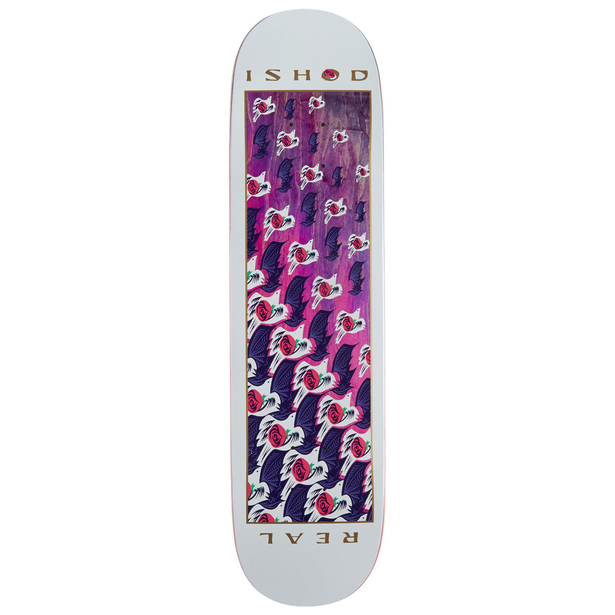 Real Ishod Metamorphosis Twin Tail Skateboard Deck - 8.00