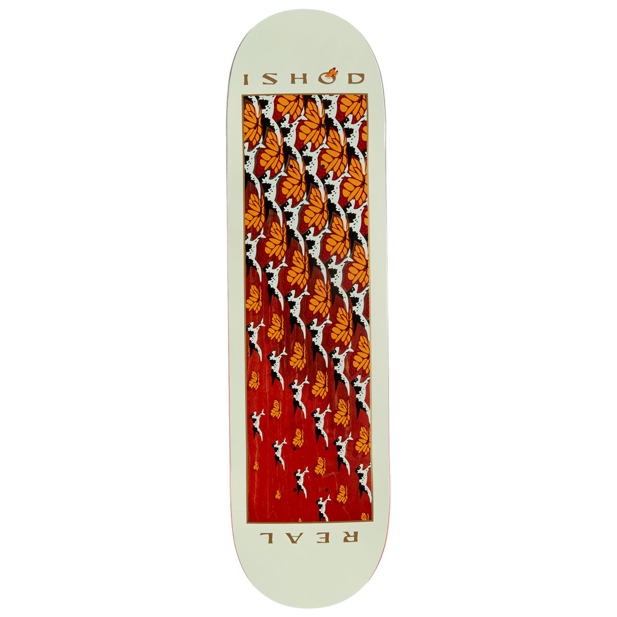 Real Ishod Metamorphosis Twin Tail Slick Skateboard Deck - 8.30