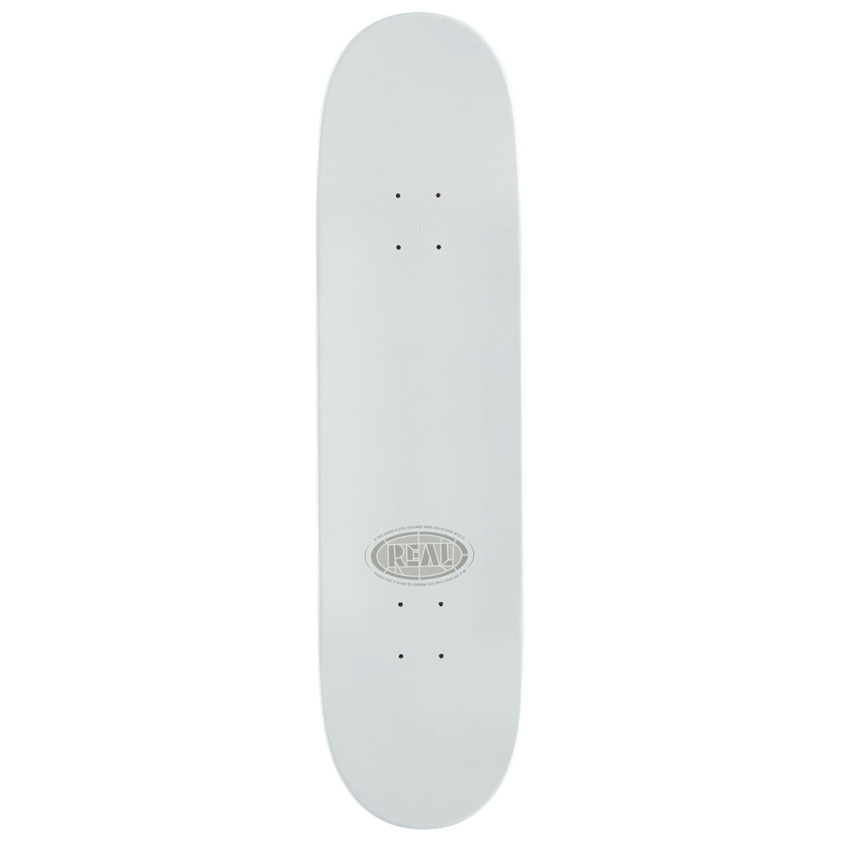 Real Cathedral Oval Purple Skateboard Complete - 8.25