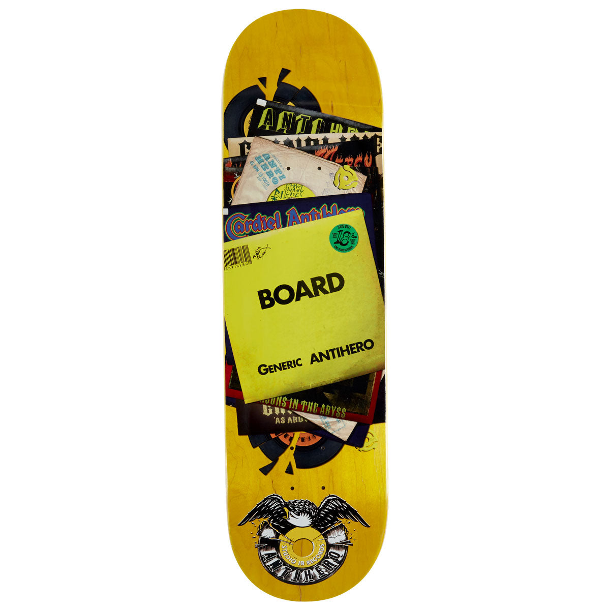 Anti-Hero Cardiel Studio 18 Skateboard Deck - 8.62