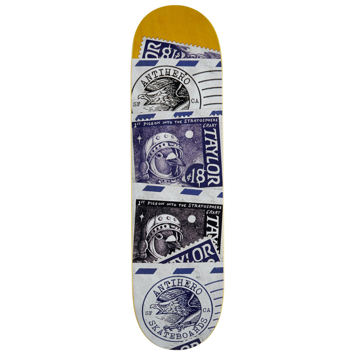 Anti-Hero Grant Postal Skateboard Deck - 8.38