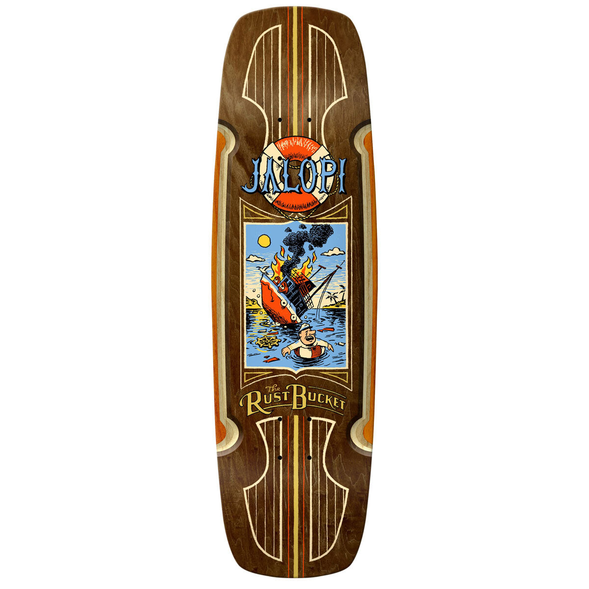 Anti-Hero Jalopi Rustbucket Skateboard Deck - 9.20
