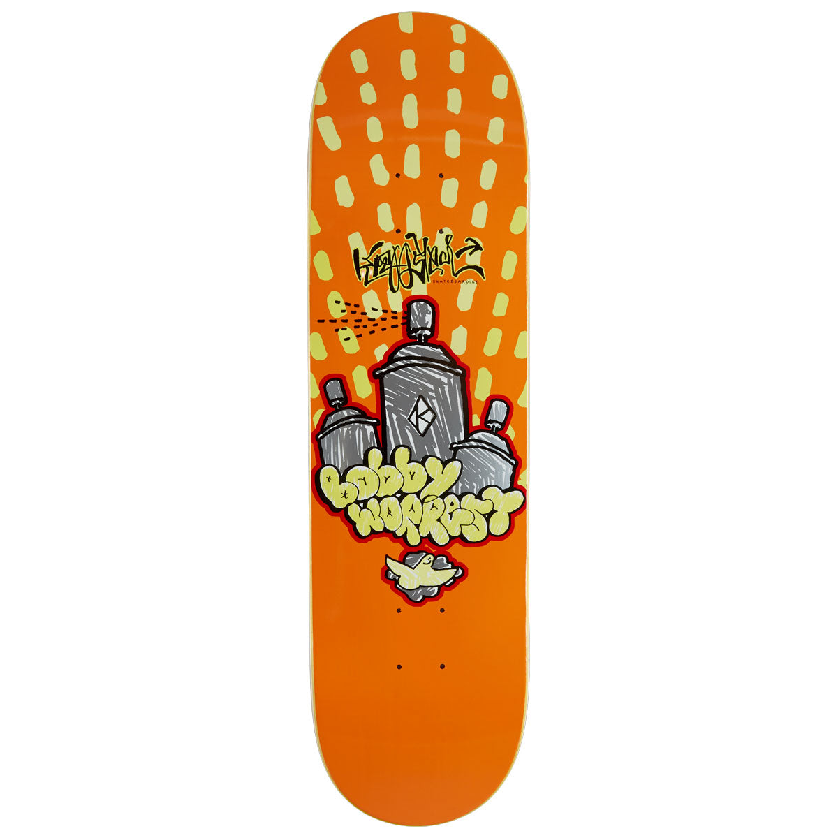 Krooked Worrest Redux Skateboard Deck - 8.50