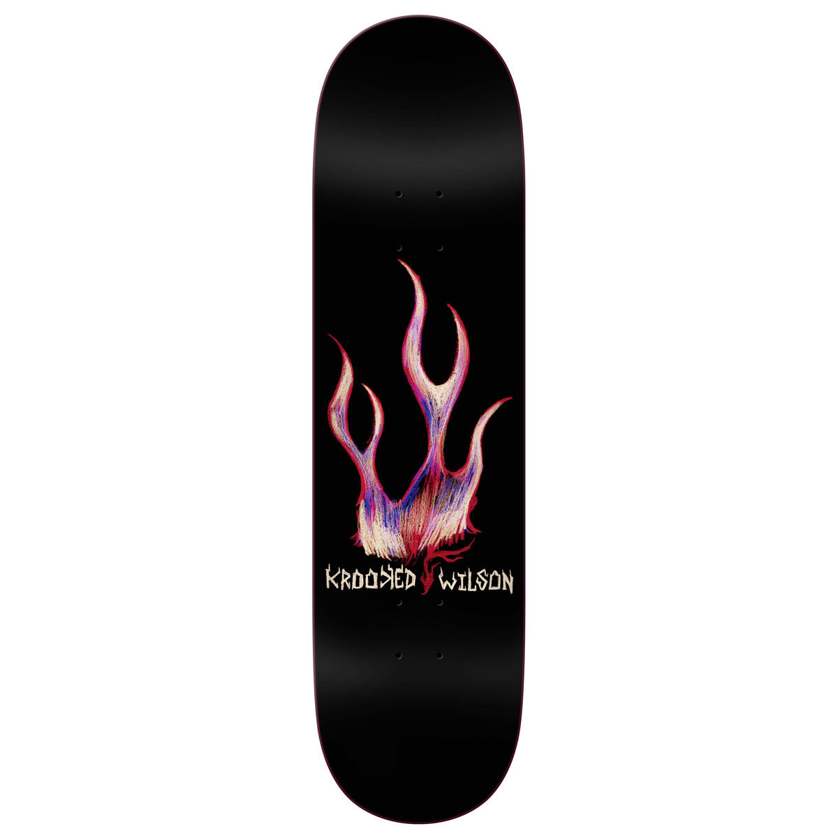 Krooked Wilson Flame True Fit Skateboard Deck - 8.50