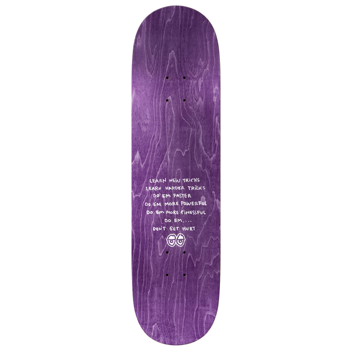 Krooked Una Lightning Clover Skateboard Deck - 8.28