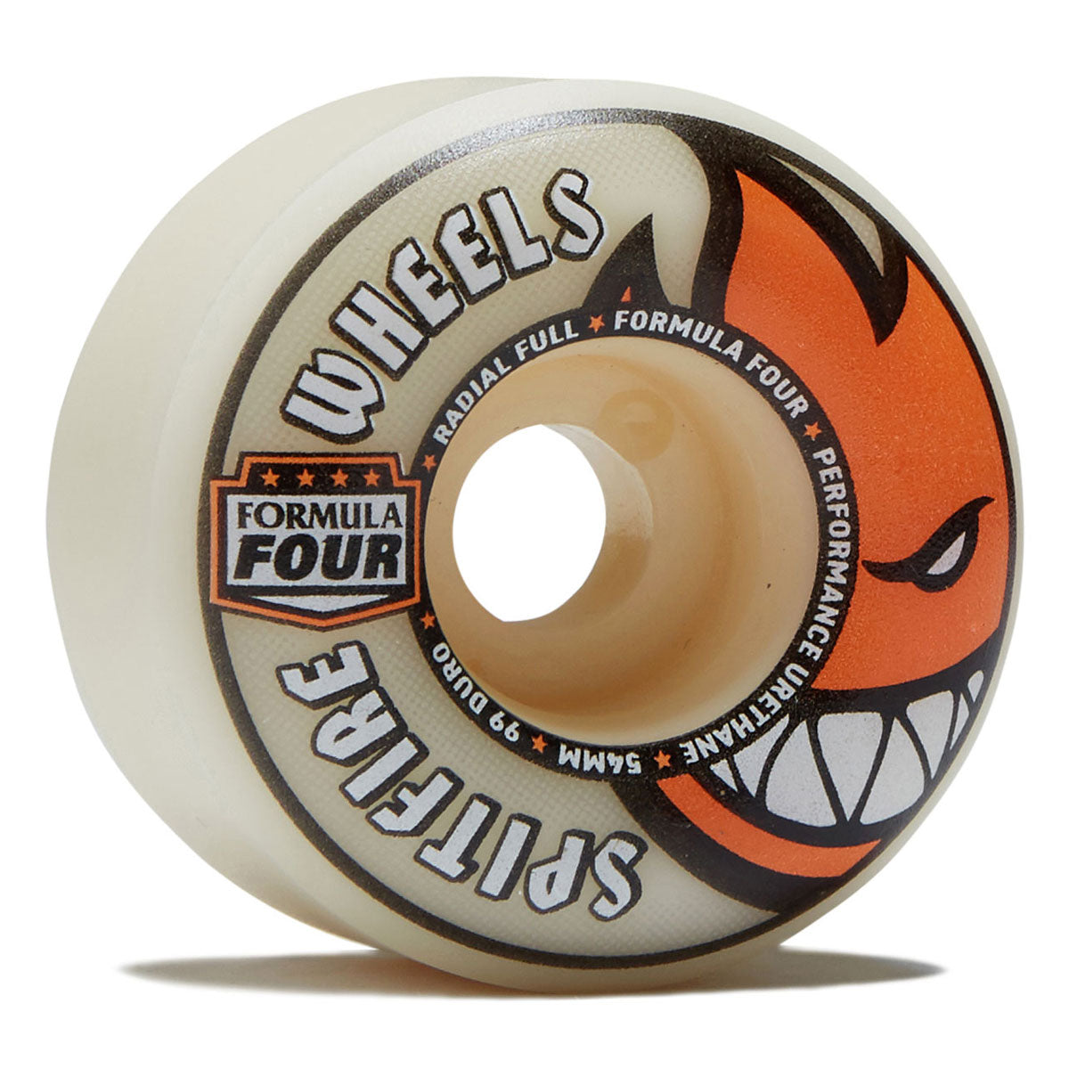 Spitfire F4 99d Radial Full Skateboard Wheels - Natural - 54mm image 1