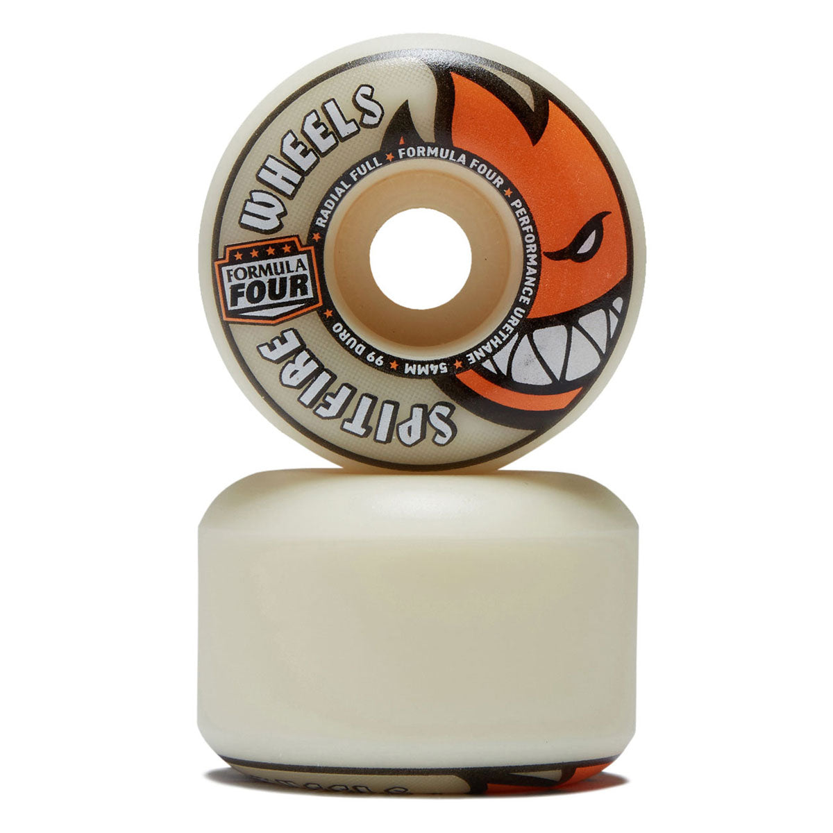 Spitfire F4 99d Radial Full Skateboard Wheels - Natural - 54mm image 2