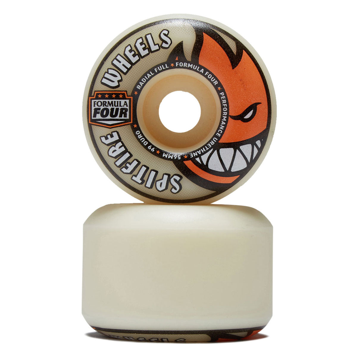 Spitfire F4 99d Radial Full Skateboard Wheels - Natural - 56mm image 2