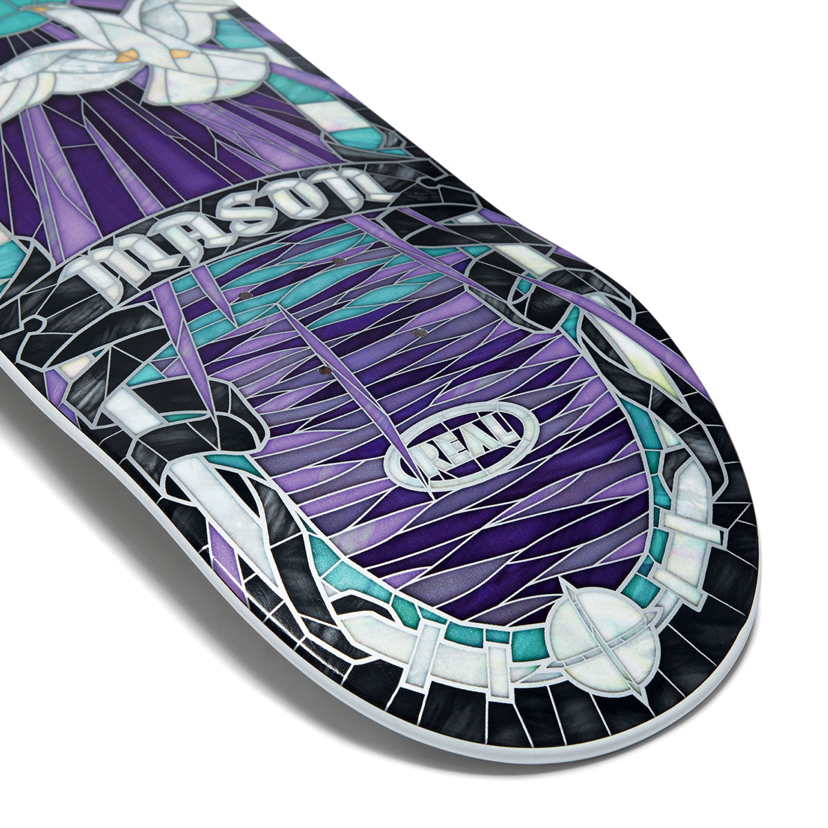 Real x CCS Mason Cathedral Skateboard Deck - 8.25