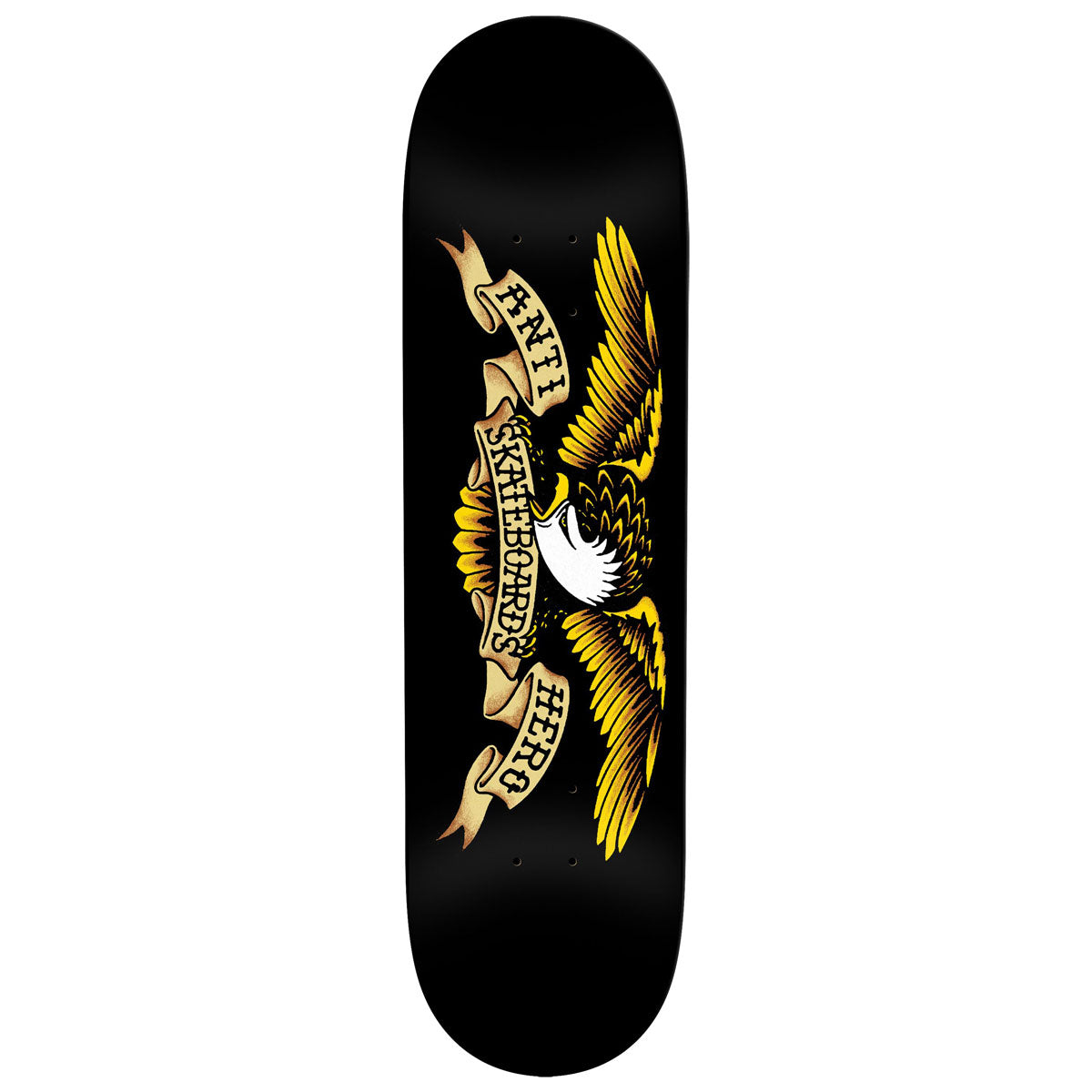 Anti-Hero DBX Eagle Skateboard Deck - Black - 8.50