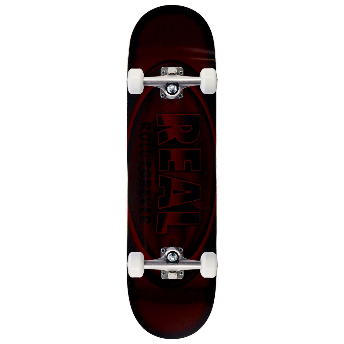 Real DBX Oval Skateboard Complete - Red Foil - 8.38
