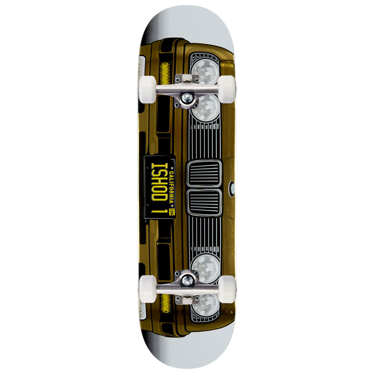 Real Ishod Grille Ltd True Fit Skateboard Complete - Gold Foil - 8.25