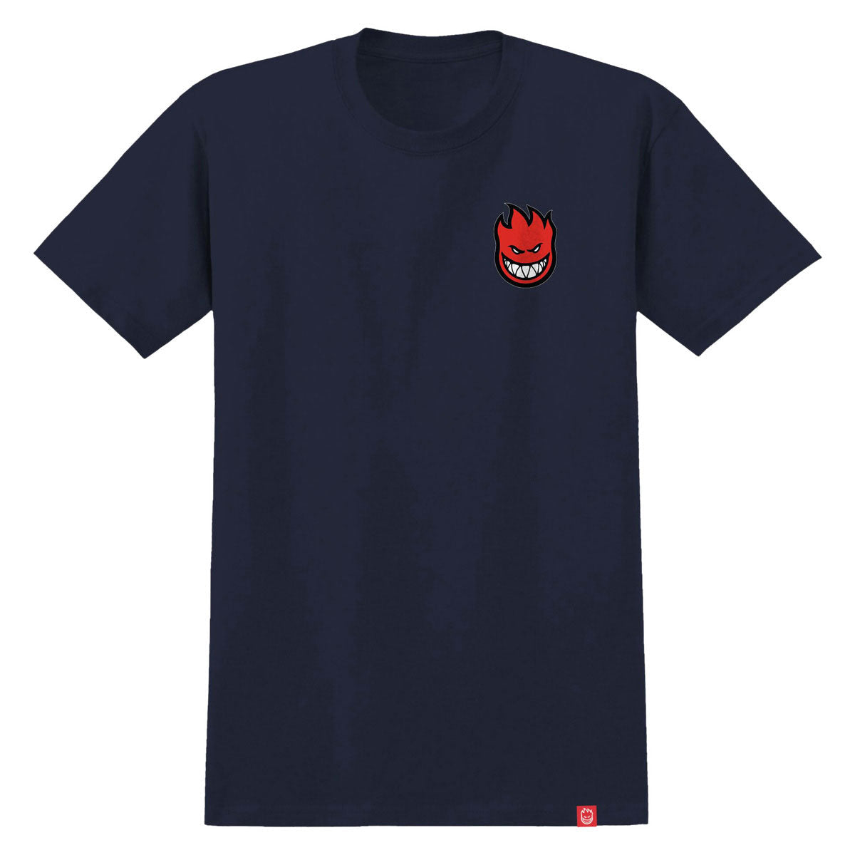 Spitfire Lil Bighead Fill T-Shirt - True Navy/Red/Black/White image 1