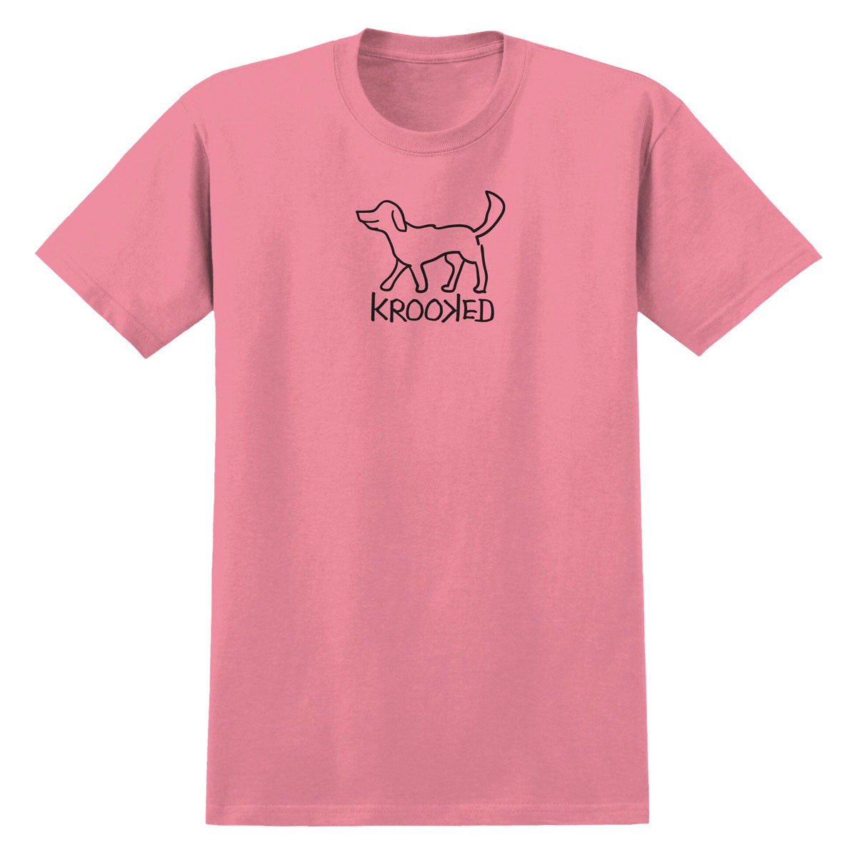 Krooked El Perro T-Shirt - Pink/Black image 1