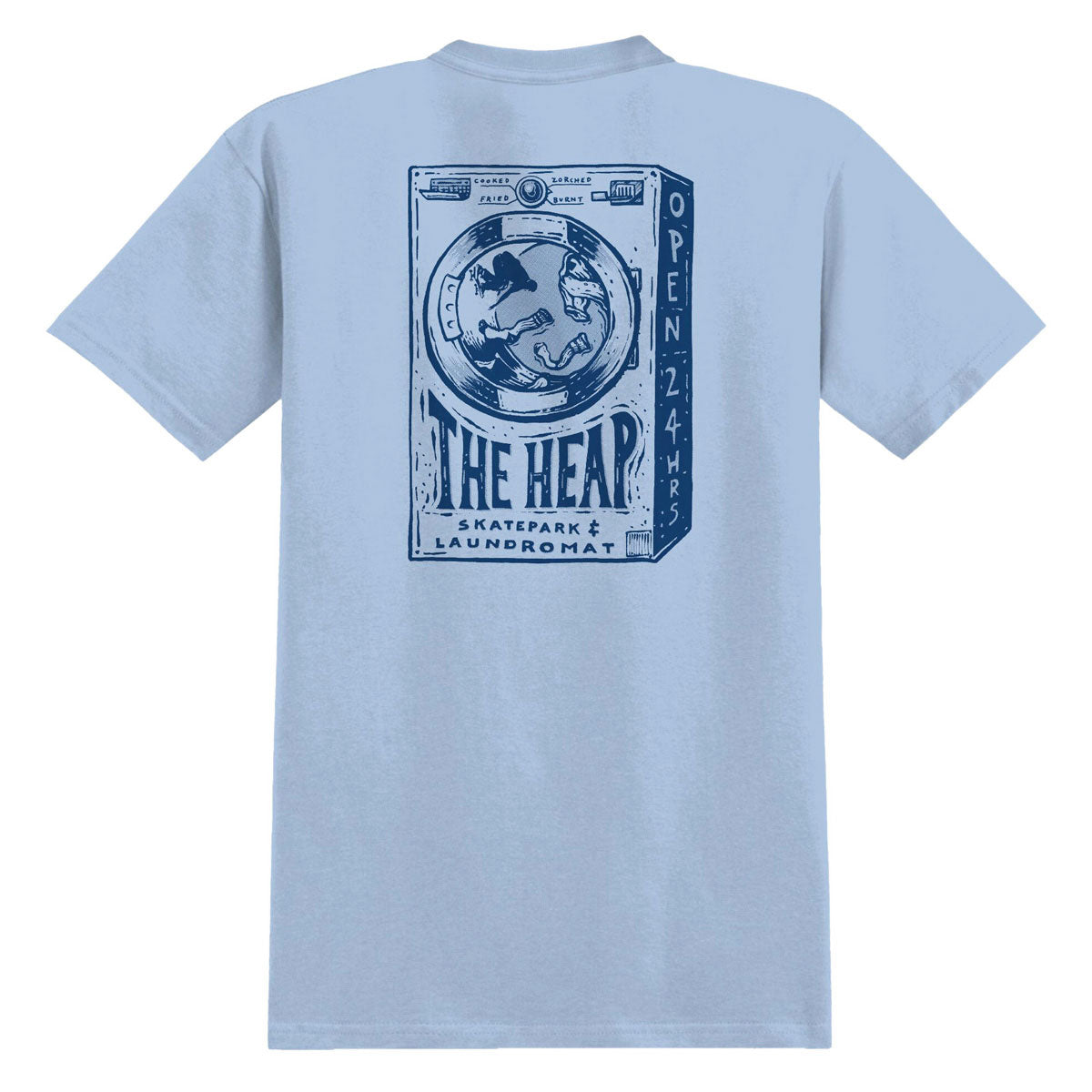 Anti-Hero The Heap T-Shirt - Powder Blue/Dark Blue image 1