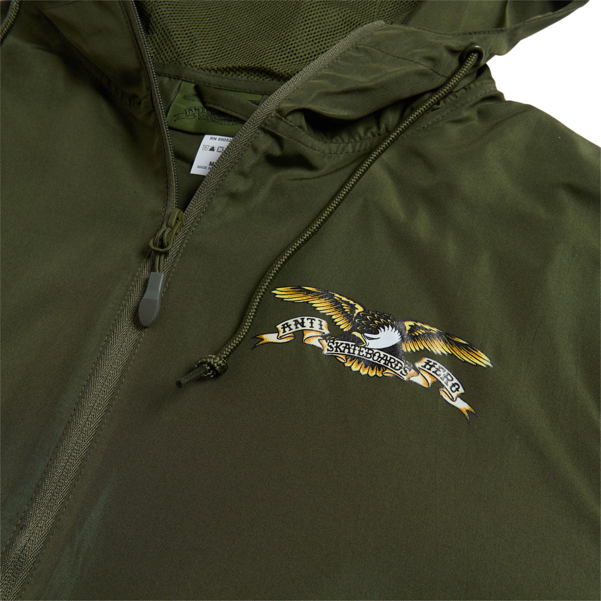 Anti-Hero Lil Eagle Jacket - Army/Black/Multi Color image 2