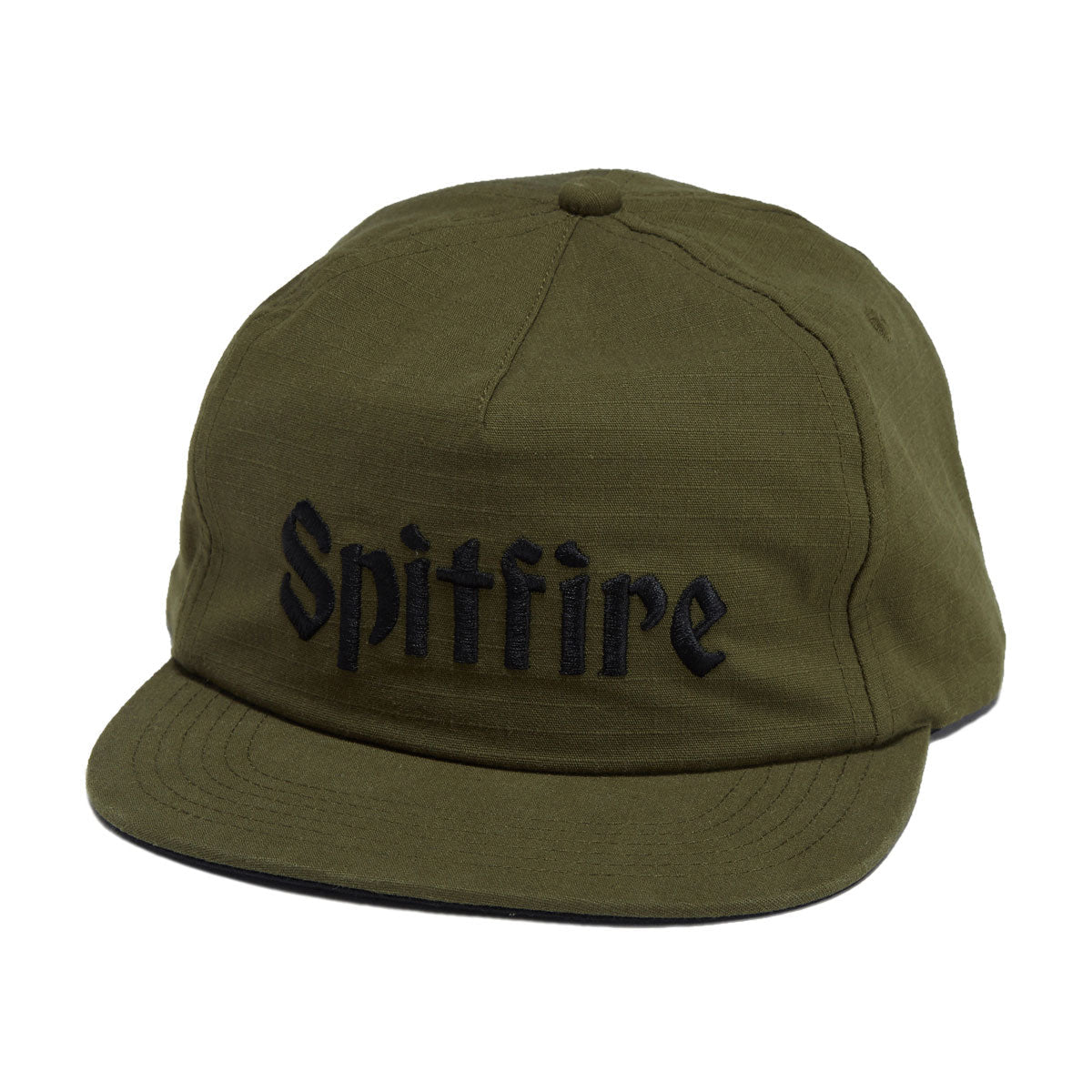 Spitfire Molotov Script Hat - Olive/Black image 1