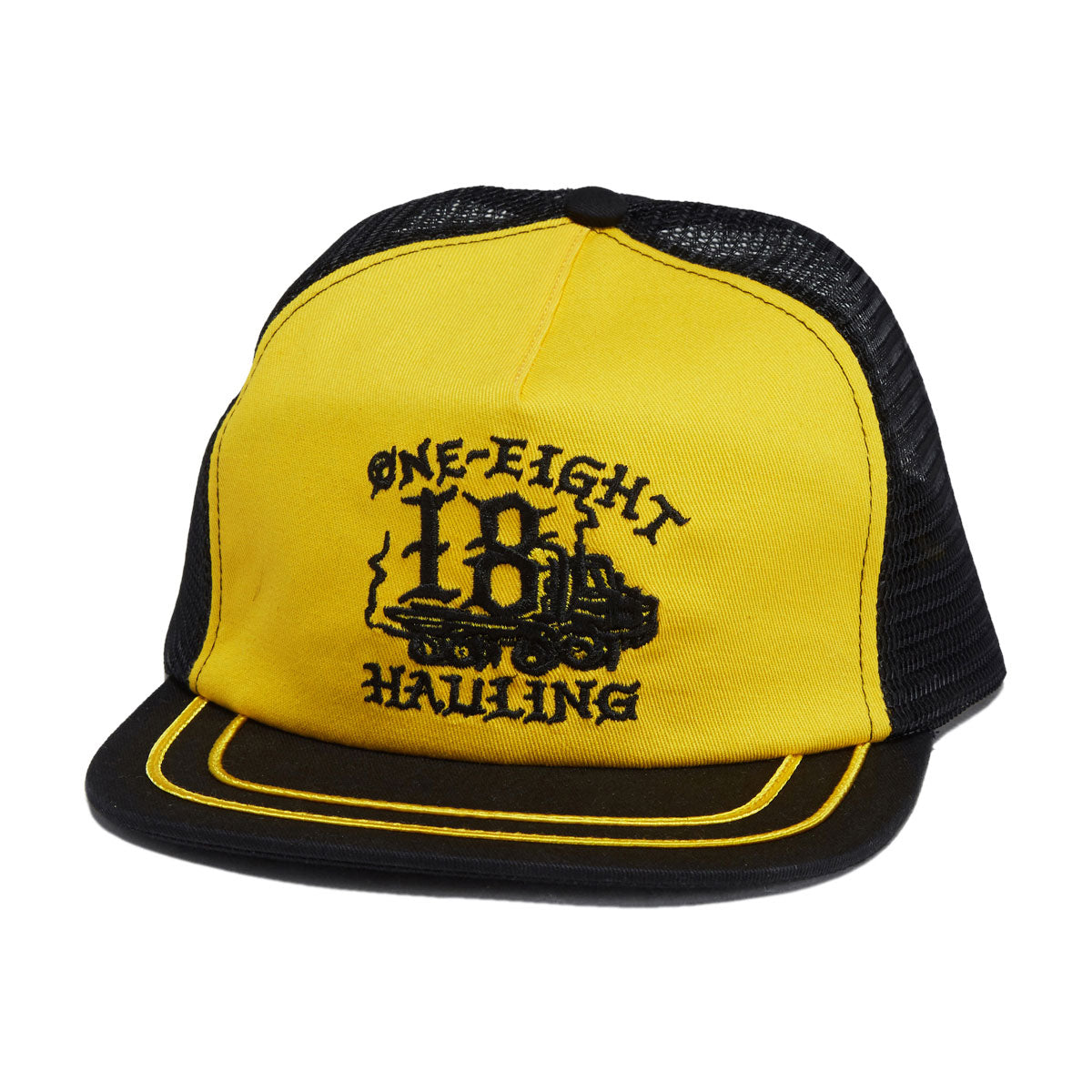 Anti-Hero One Eight Hauling Hat - Black/Yellow image 1