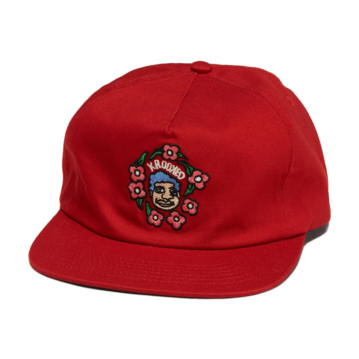 Krooked Sweatpants Redux Hat - Dark Red image 1