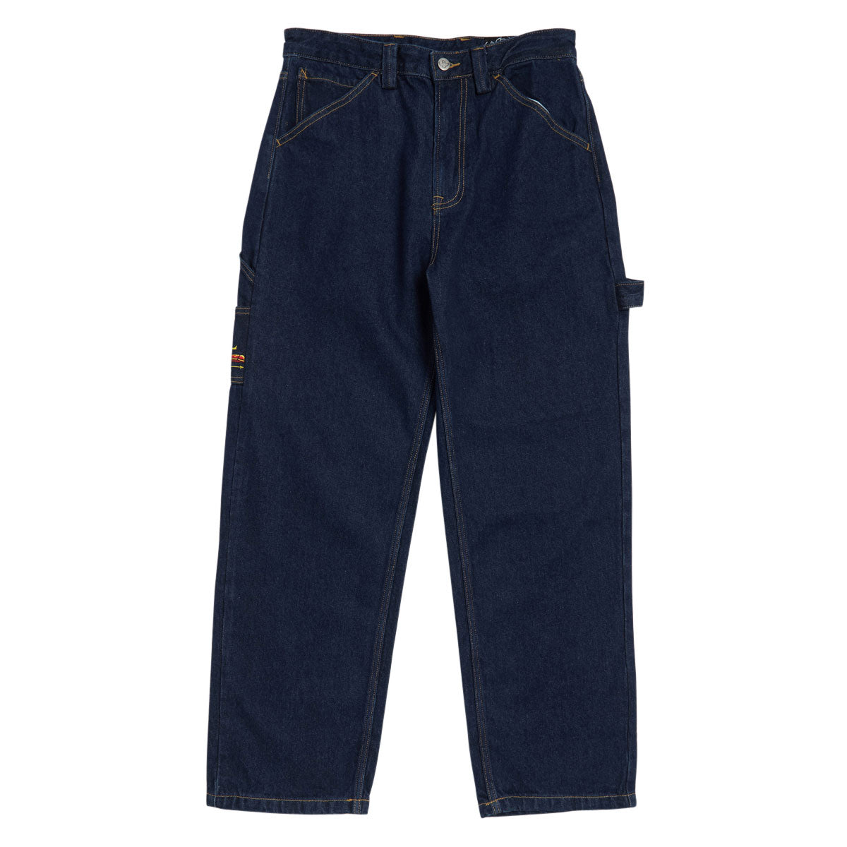 Krooked Koffin Carpenter Jeans - Dark Rinse Denim image 1