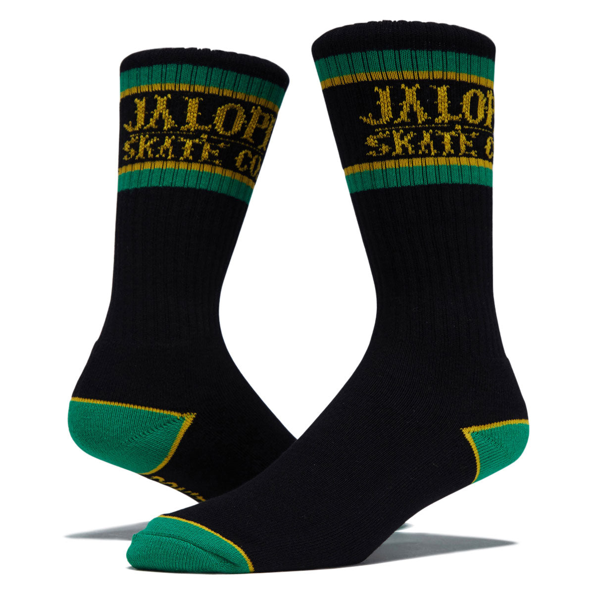 Anti-Hero I'm Lost Too Socks - Black/Green/Yellow image 2
