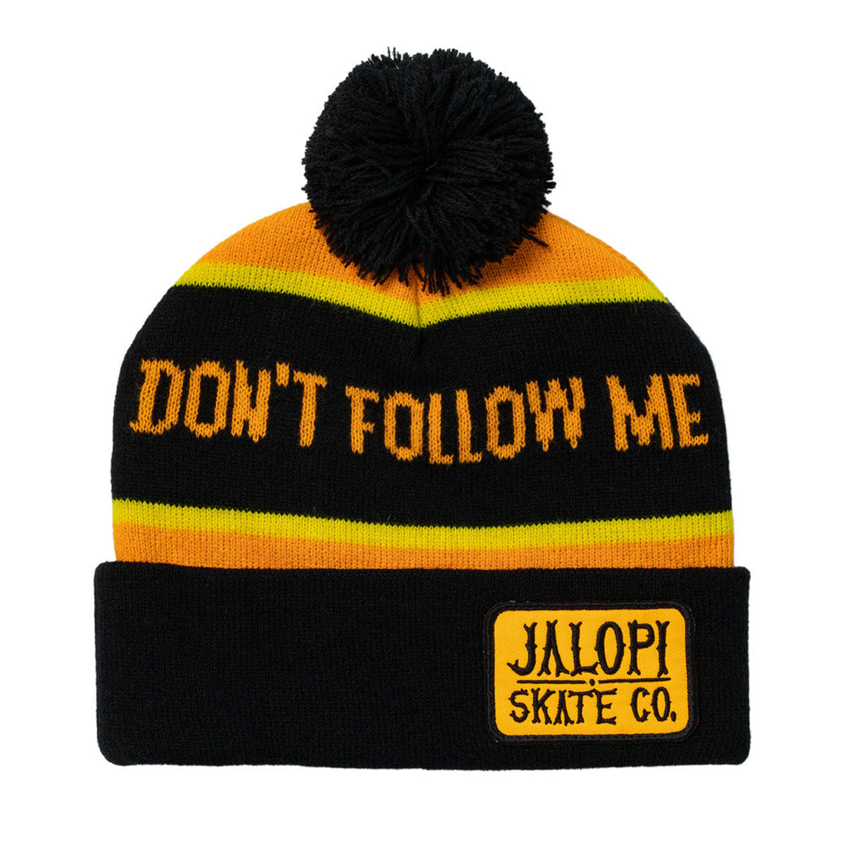 Anti-Hero I'm Lost Too Pom Beanie - Orange/Black/Yellow image 1