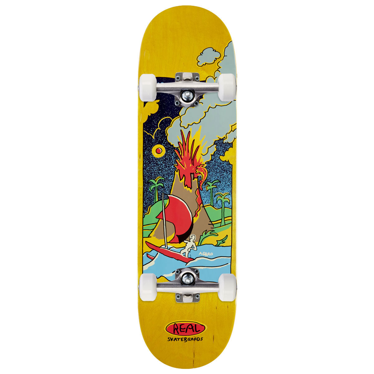 Real DBX Mason Volcano Skateboard Complete - Multi - 8.25