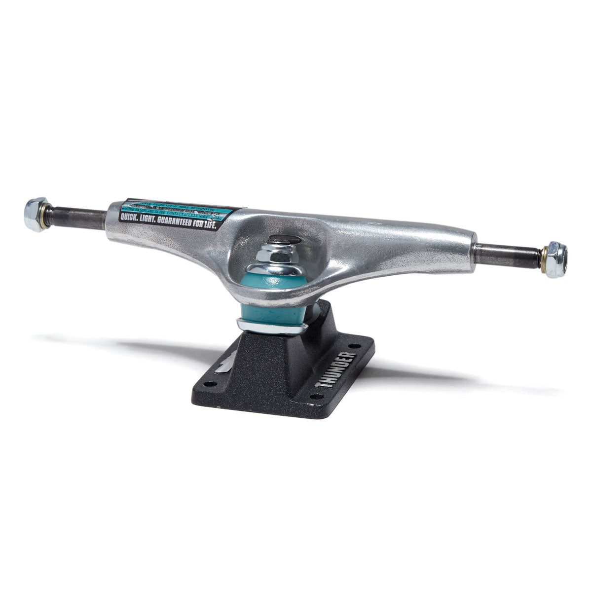 Thunder T-II Gerwer Screaming Grimple Pro Skateboard Trucks - Polished/Black - 148mm image 2