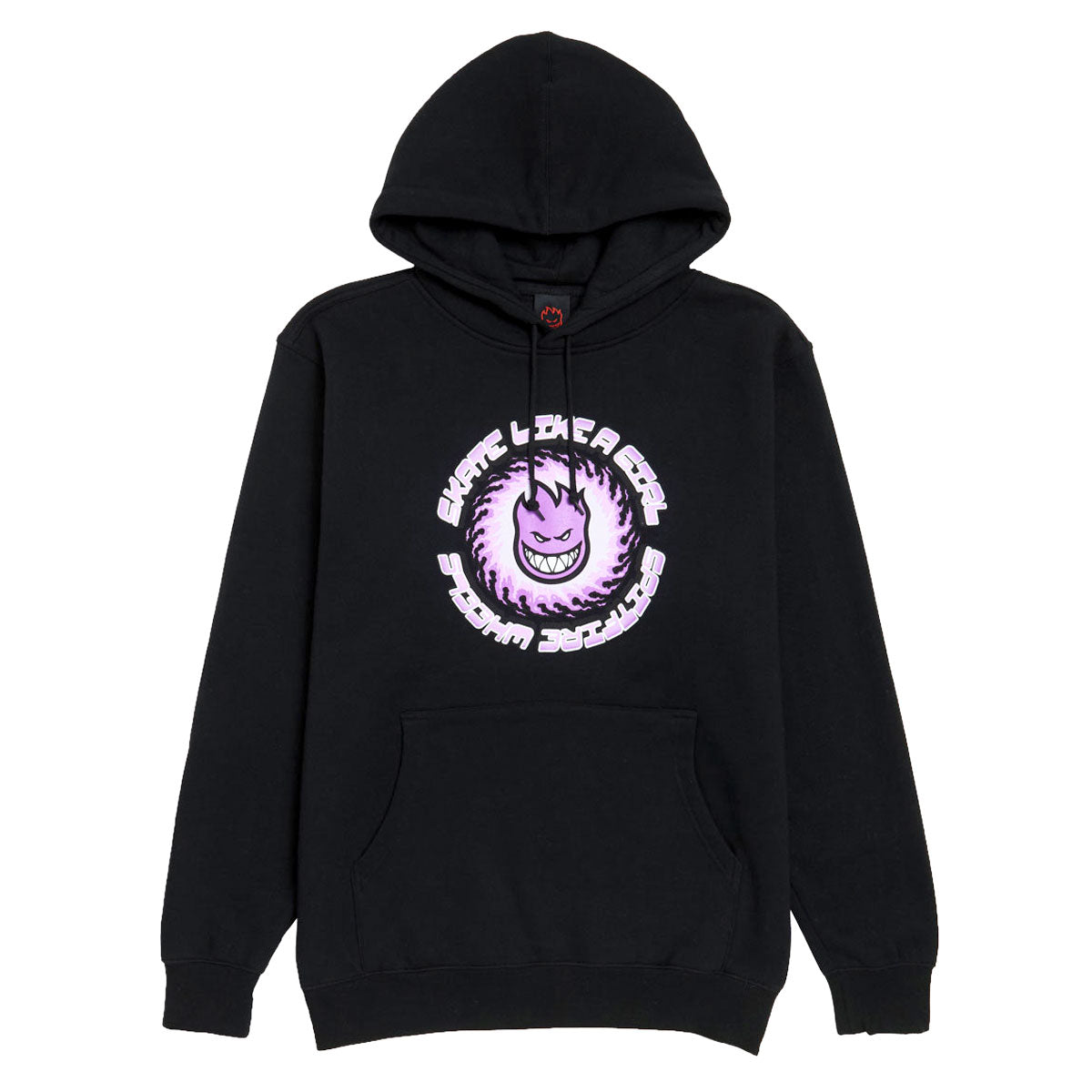 Spitfire x Skate Like A Girl 25 Year Classic Hoodie - Black image 1