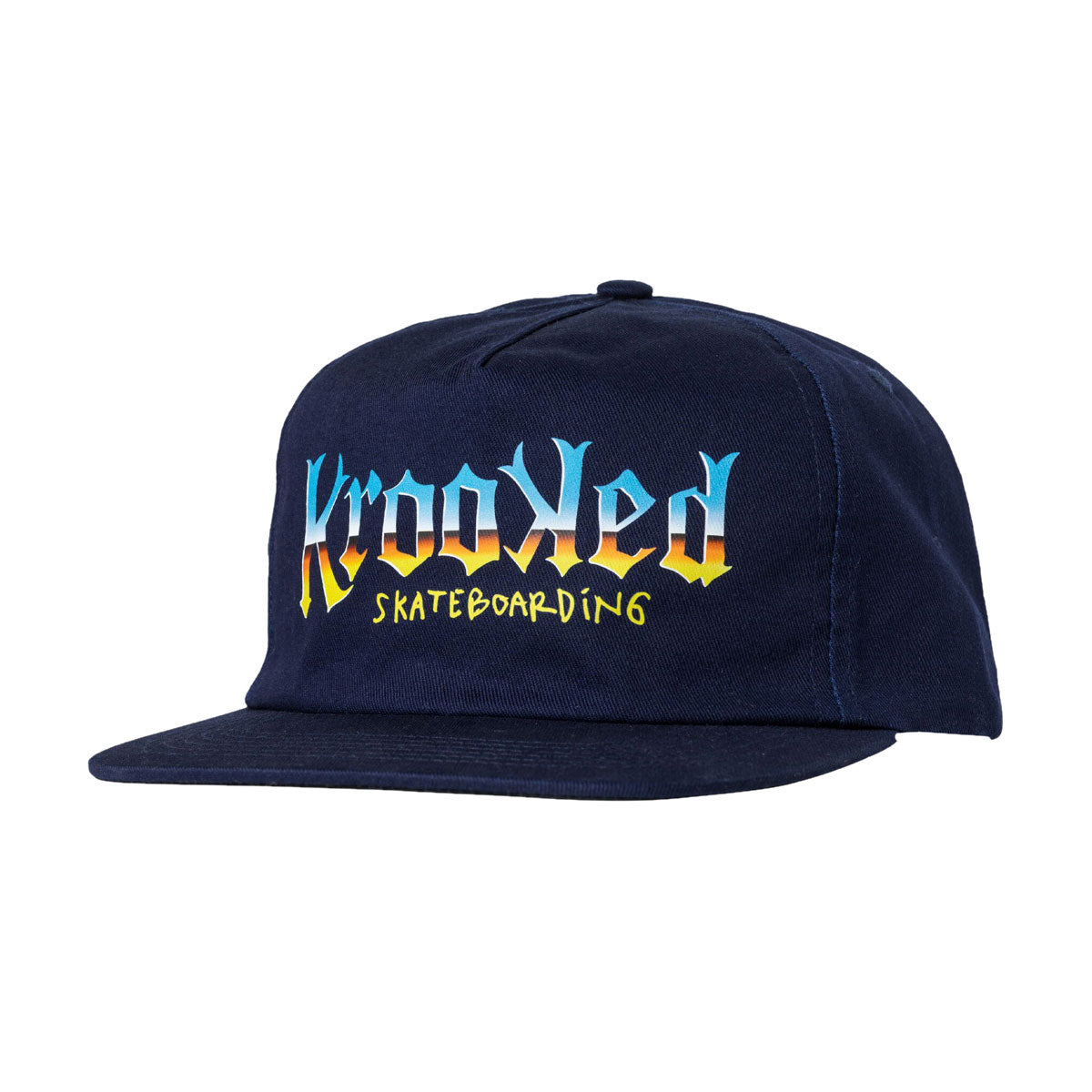 Krooked Chrome Zone Hat - Navy image 1
