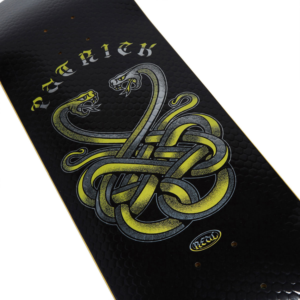 Real Praman Fight Full SE Skateboard Deck - Black - 8.38