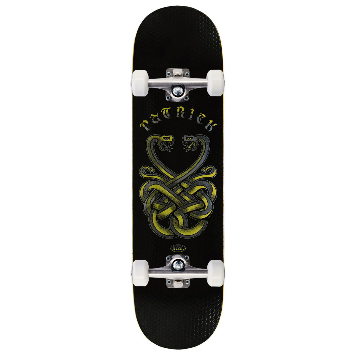 Real Praman Fight Full SE Skateboard Complete - Black - 8.38